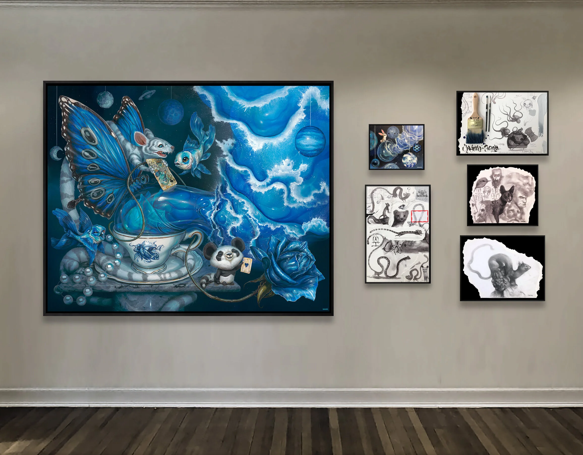 クリスト、アートカード クリスト アンド ジャンヌ＝クロード アート・カード ランニング